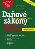 Daňové zákony 2016  - s komentářem změn