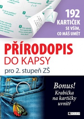 Přírodopis do kapsy pro 2. stup. ZŠ  (192 kartiček)