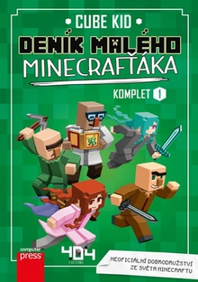 Deník malého Minecrafťáka komplet 1