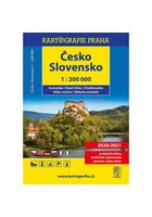 Česko/Slovensko - autoatlas/1:200 000