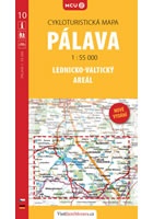 Pálava - Lednicko-valtický areál - cykloturistická mapa č. 10 /1:55 000