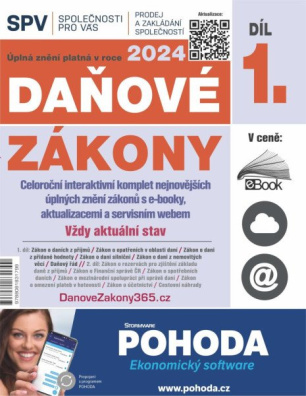 Daňové zákony 2024 XXL ProFi díl 1.