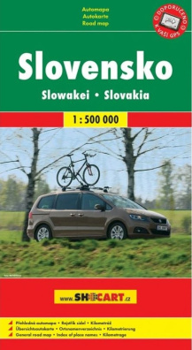 Automapa Slovensko 1:500 000