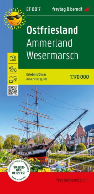 Východní Frísko, Průvodce dobrodružstvím 1:170 000 / turistická a cykloturistická mapa