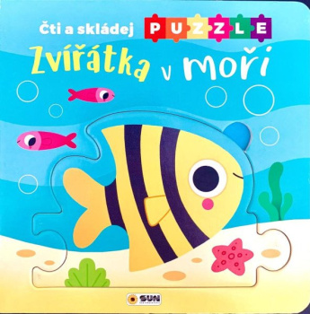 Čti a Skládej Puzzle Zvířátka v moři