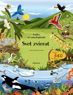 Kniha so samolepkami - Svet zvierat