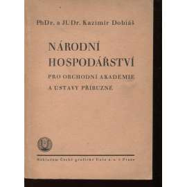 Národní hospodářství pro obchodní akademie a ústavy příbuzné