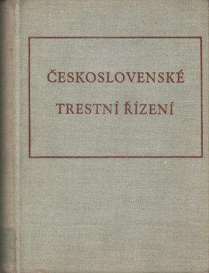 Československé trestní řízení