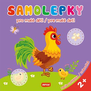 Samolepky pro malé děti - Naše zvířátka 