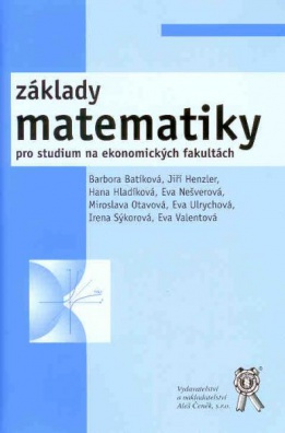 Základy matematiky pro studium na ekonomických fakultách