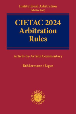 CIETAC Arbitration Rules 2024: Article-by-Article Commentary