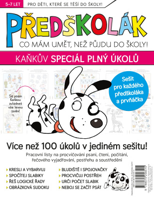 Předškolák speciál – Kaňkův speciál plný úkolů (2. vydání)