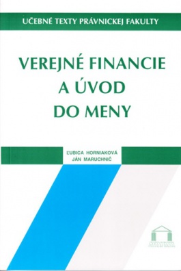 Verejné financie a úvod do meny