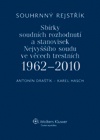 Souhrnný rejstřík Sbírky soudních rozhodnutí a stanovisek Nejvyššího soudu ve věcech trestních 1962-