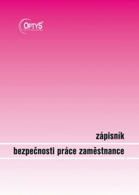 Zápisník bezpečnosti práce zaměstnance 20 listů A5/1221/