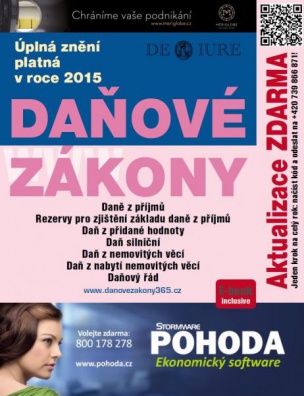 Daňové zákony 2015 - Verze Standard